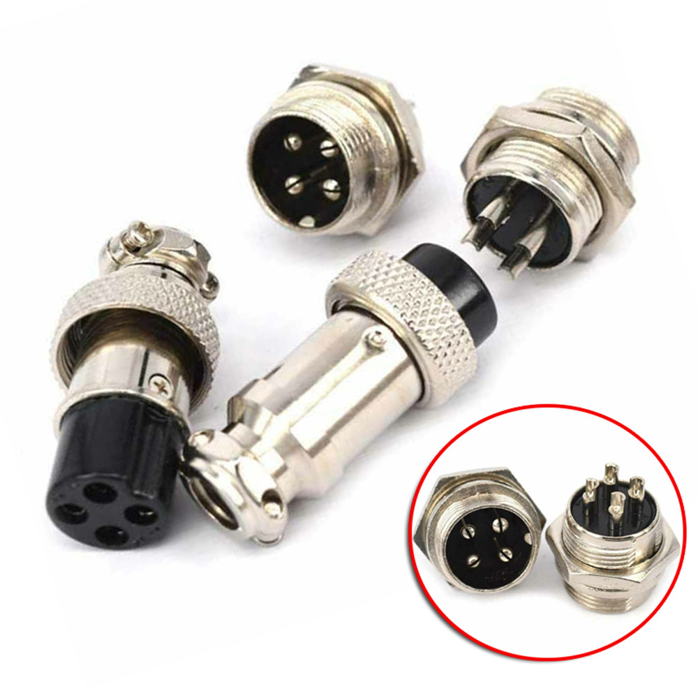 GX16-4 4-Pin Aviation Connecto - đánh giá và giá Aviator Connector Kit