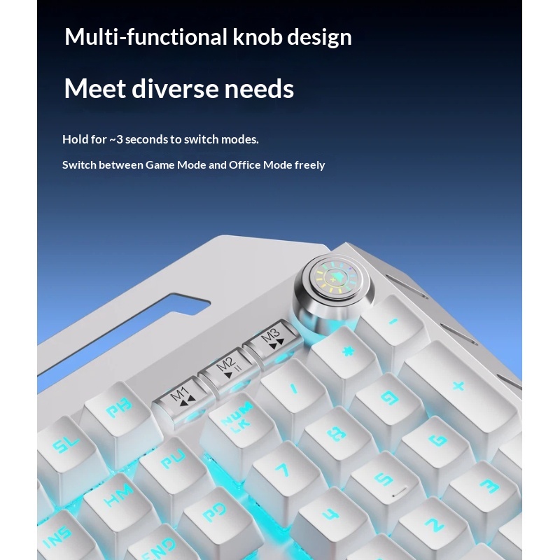Eweadn Tk900 Wireless Gaming M - đánh giá và giá Keyboard Gaming Blue Switch