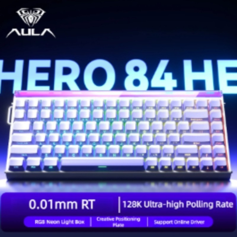 AULA HERO84 Magnetic Gaming Me - đánh giá và giá Gaming Keyboard Ergo