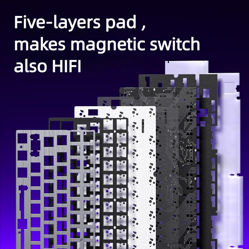 AULA HERO84 Magnetic Gaming Me - đánh giá và giá Gaming Keyboard Ergo