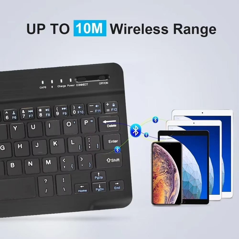 Bluetooth 5.0 Wireless Keyboar - đánh giá và giá Gaming Keyboard Mini