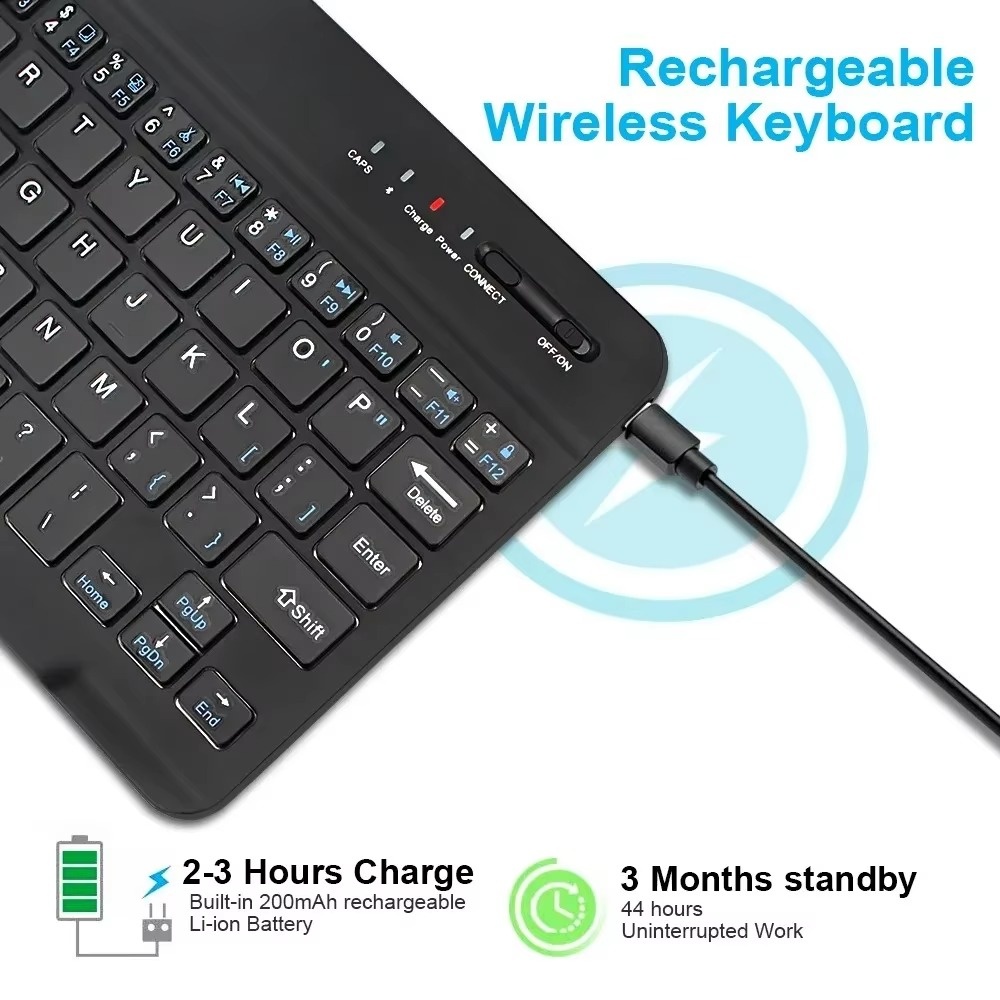 Bluetooth 5.0 Wireless Keyboar - đánh giá và giá Gaming Keyboard Mini