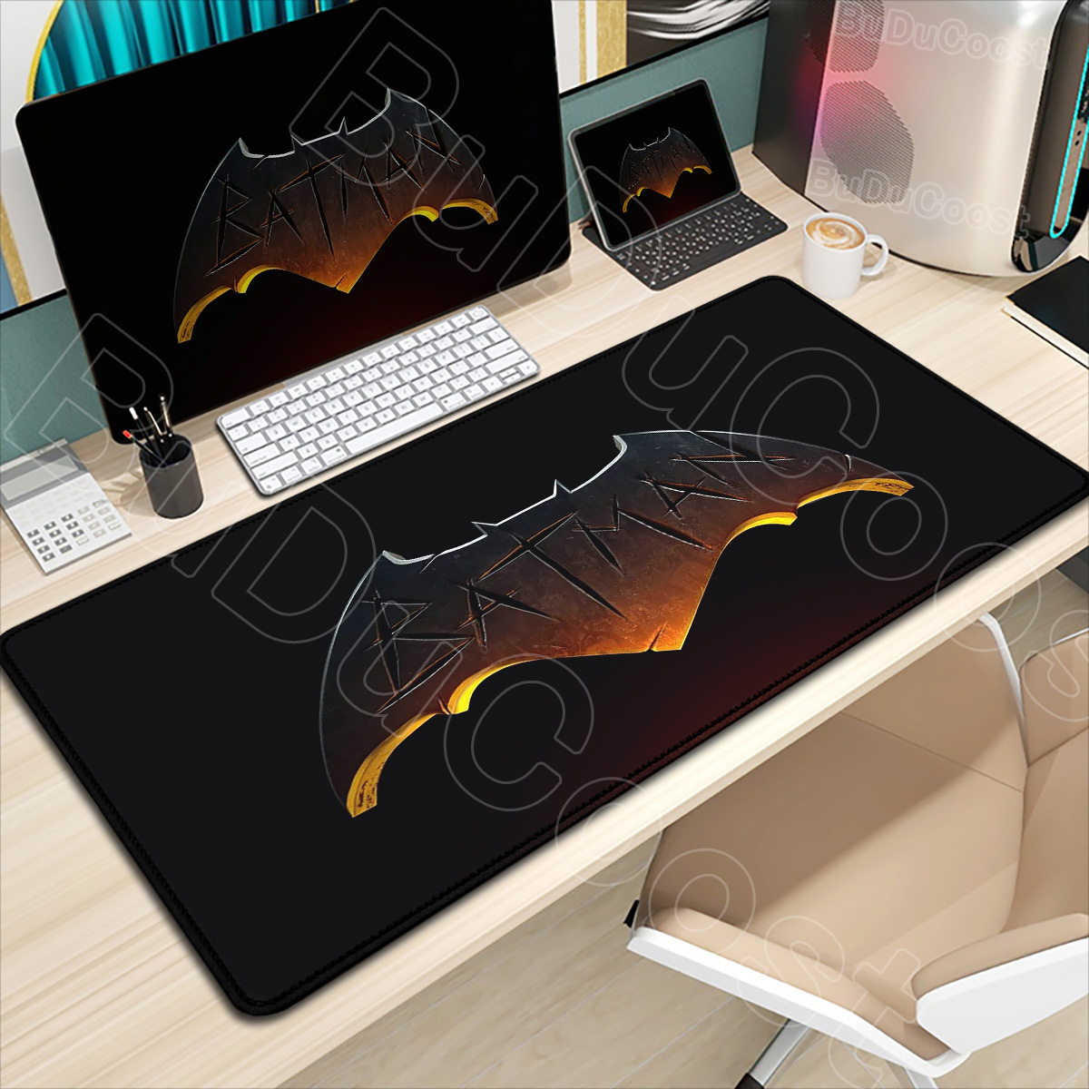 B-Batman Mouse Pad HD Large Ga - đánh giá và giá Gaming Keyboard Higround