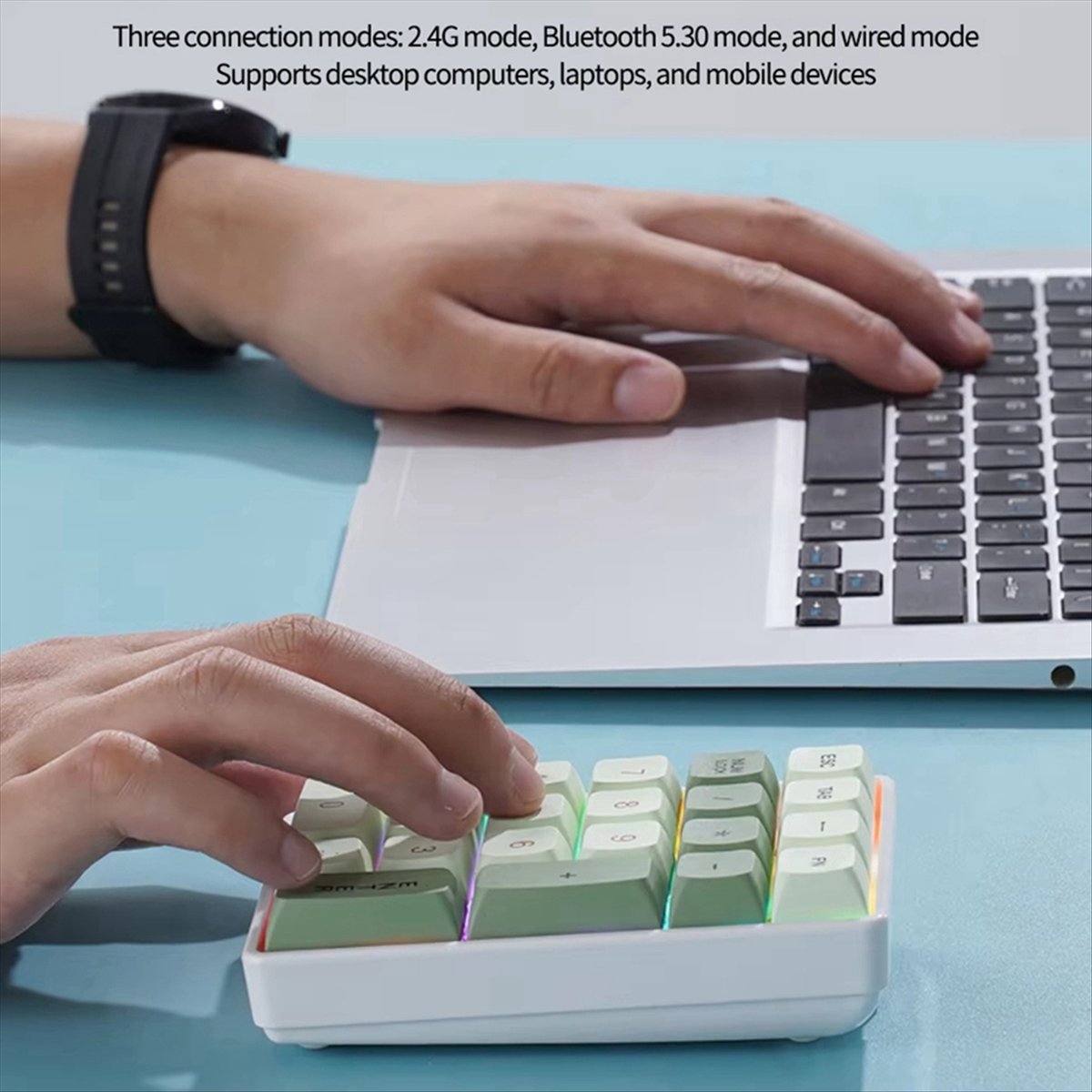 N86R 21Keys Mini Keyboard 2.4G - đánh giá và giá Gaming Keyboard No Number Pad