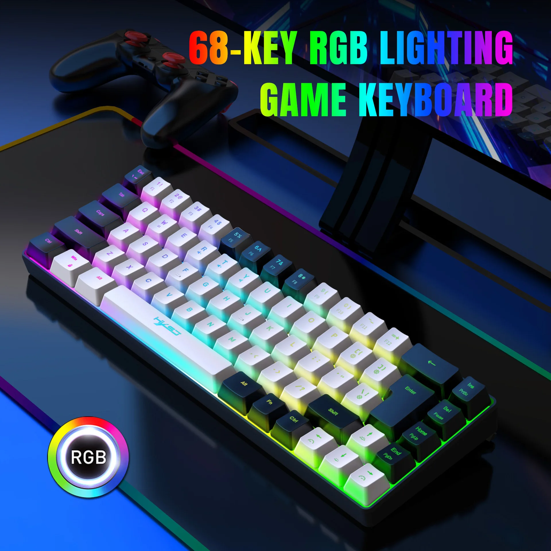 Keyboard and Mouse Combo Backl - đánh giá và giá Gaming Keyboard Mini