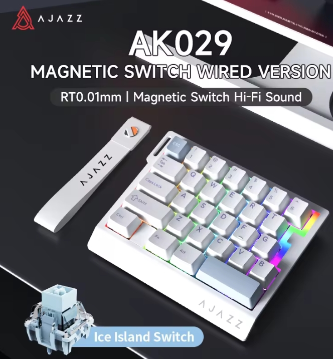 AK029 Wired One-Handed Gaming  - đánh giá và giá Gaming Keyboard Mini
