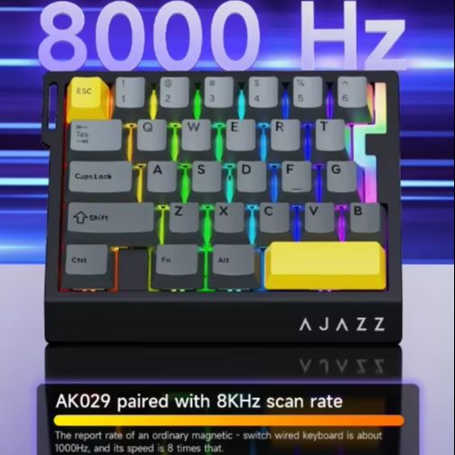 AK029 Wired One-Handed Gaming  - đánh giá và giá Gaming Keyboard Mini