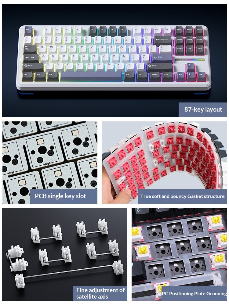 Aula F87 Pro Tri Mode Wireless - đánh giá và giá Gaming Keyboard Not Typing