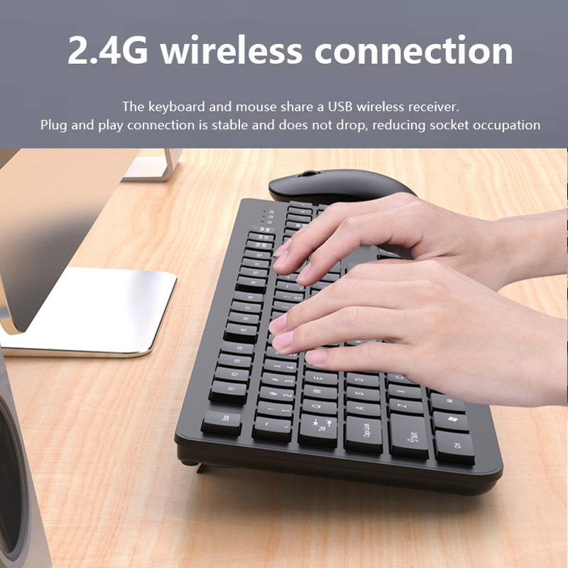 2.4G Wireless Keyboard Mouse S - đánh giá và giá Gaming Keyboard Mini