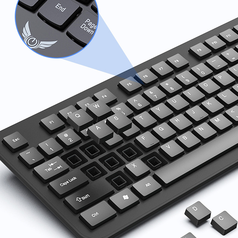 2.4G Wireless Keyboard Mouse S - đánh giá và giá Gaming Keyboard Mini