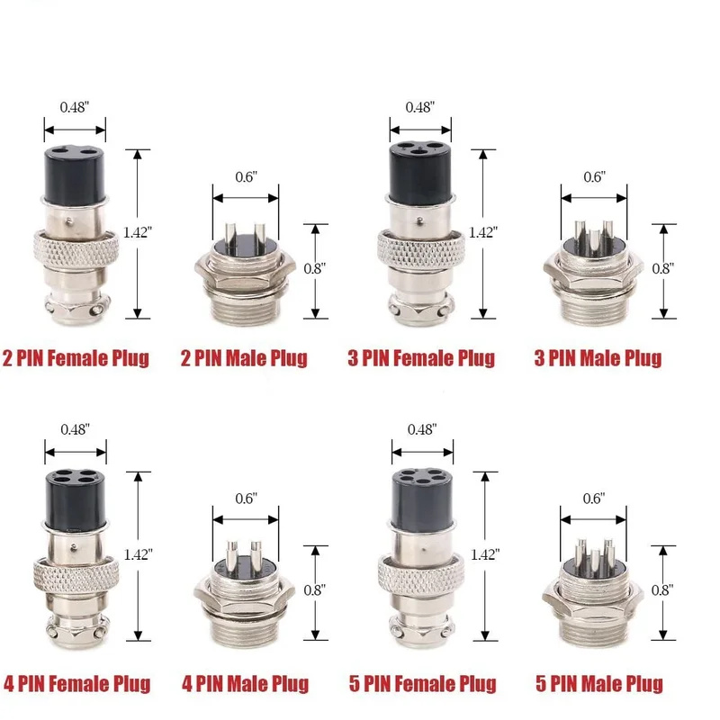 14pcs 7Value 2 3 4 5 6 8 Pin 1 - đánh giá và giá Aviator Connector Kit