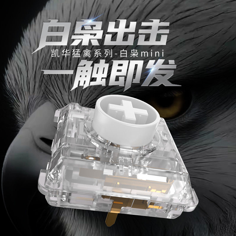 Kailh Choc White Owl Switch Mi - đánh giá và giá Gaming Keyboard Mini