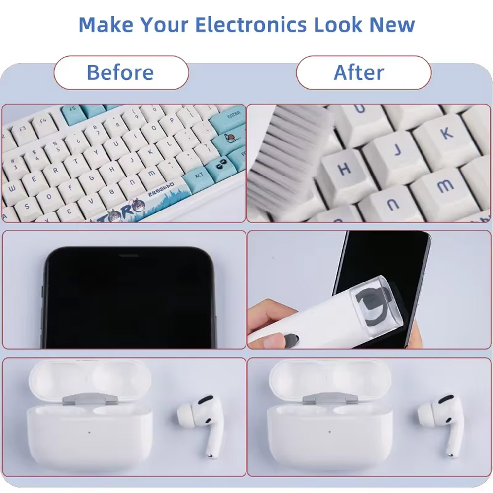 7-in-1 Keyboard Cleaning Kit L - đánh giá và giá Keycap Puller Ring