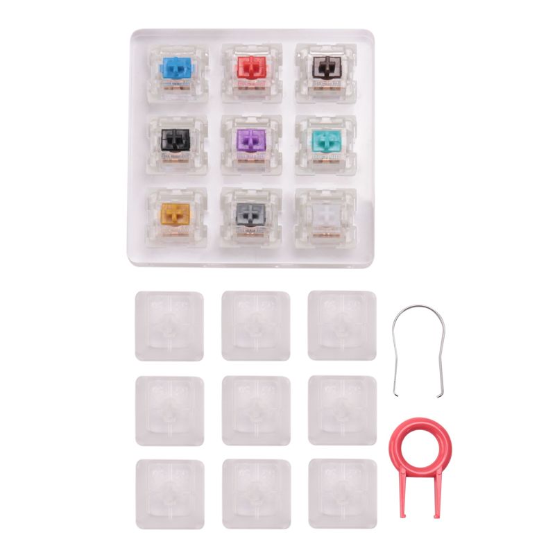YSS-9 Key Switches Tester For  - đánh giá và giá Keyboard Gaming Blue Switch