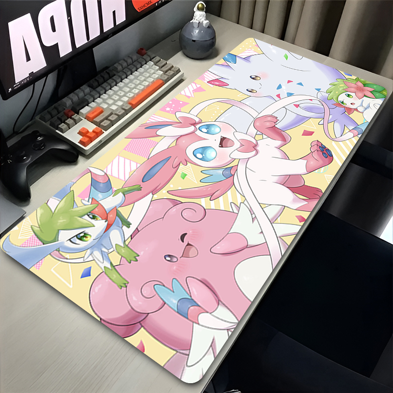 Large Pink Cute Mousepad XXL G - đánh giá và giá Gaming Keyboard Higround